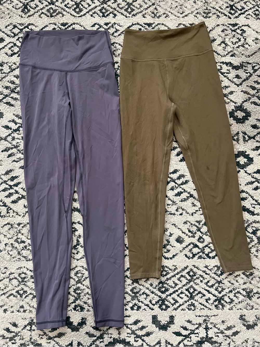 Size XS Activewear Leggings Bundle- colorfulkoala, Sage collective